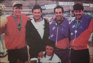 Scott Shipley, Frederick Alleman, Rick De Carlo, David Hear, and Lynn Simpson. - Copyright – Stock Photo / Register Mark