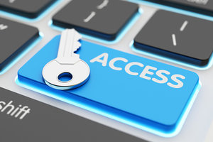 access - Copyright – Stock Photo / Register Mark