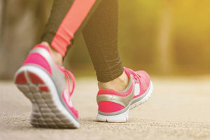 walking exercise - Copyright – Stock Photo / Register Mark