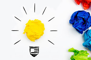 bright idea - Copyright – Stock Photo / Register Mark