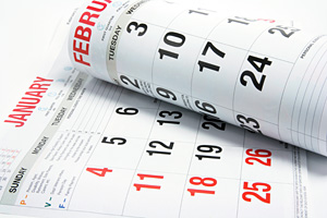 calendar - Copyright – Stock Photo / Register Mark
