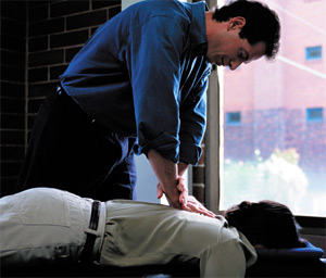 chiropractic adjustment - Copyright – Stock Photo / Register Mark