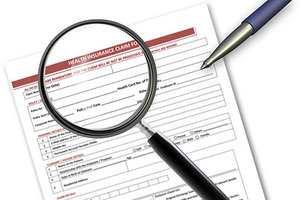 CMS-1500 Claim Form - Copyright – Stock Photo / Register Mark