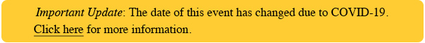 The date of this event is changing due to COVID-19. Click for more information. - Copyright – Stock Photo / Register Mark