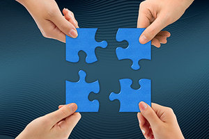 puzzle pieces - Copyright – Stock Photo / Register Mark