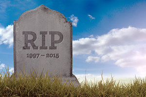 tombstone - Copyright – Stock Photo / Register Mark