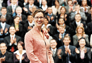 Spokesperson - Copyright – Stock Photo / Register Mark