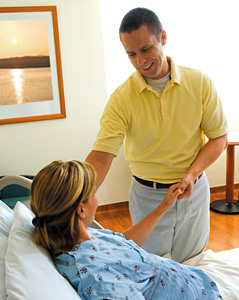 talking to patient - Copyright – Stock Photo / Register Mark